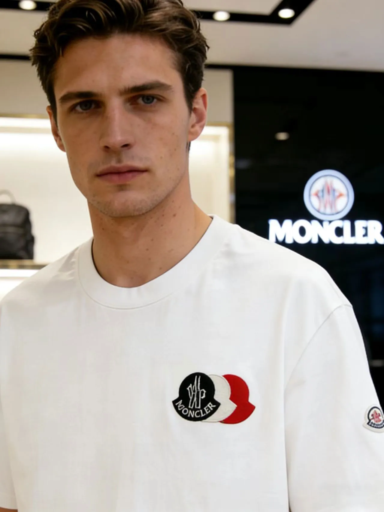 P80💰《Moncler~ 》 2026New Arrival Quality T ， , Versatile Quality ！ ‼ 32 250G ‼ ， ， ， ， T 🤪 Sizes：S-M-L-XL-2XL ：Black，White， Same Style